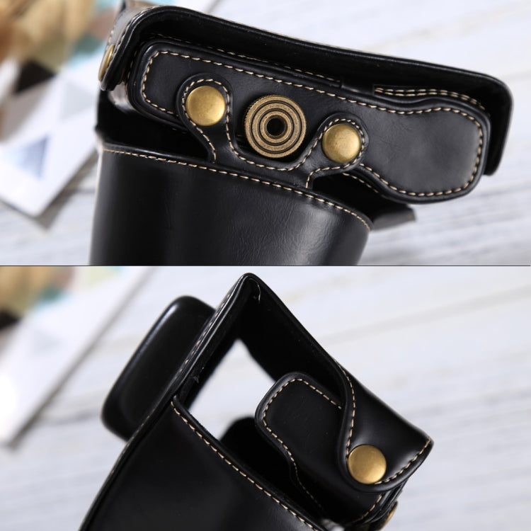 Full Body Camera PU Leather Case Bag with Strap for Olympus EPL7 / EPL8