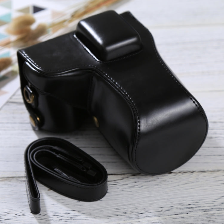 Full Body Camera PU Leather Case Bag with Strap for Samsung NX300