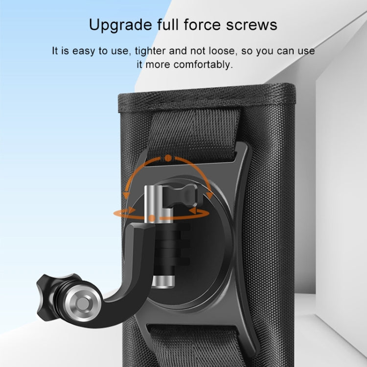 Hook and Loop Fastener Backpack Rec-Mounts Clip Clamp Mount with Screw for GoPro HERO9 Black / HERO8 Black /7 /6 /5 /5 Session /4 Session /4 /3+ /3 /2 /1, DJI Osmo Action, Xiaoyi and Other Action Cameras