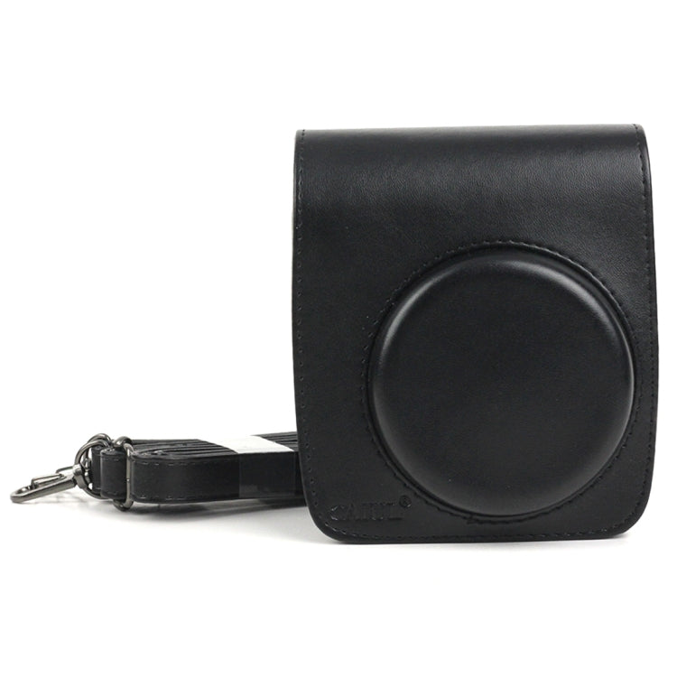 PU Leather Camera Protective bag for FUJIFILM Instax Mini 90 Camera, with Adjustable Shoulder Strap