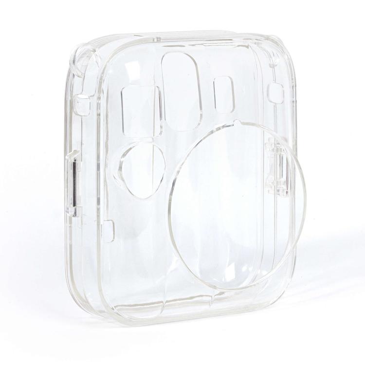 For FUJIFILM instax mini 13 Protective Crystal Shell Case with Shoulder Strap  - Transparent