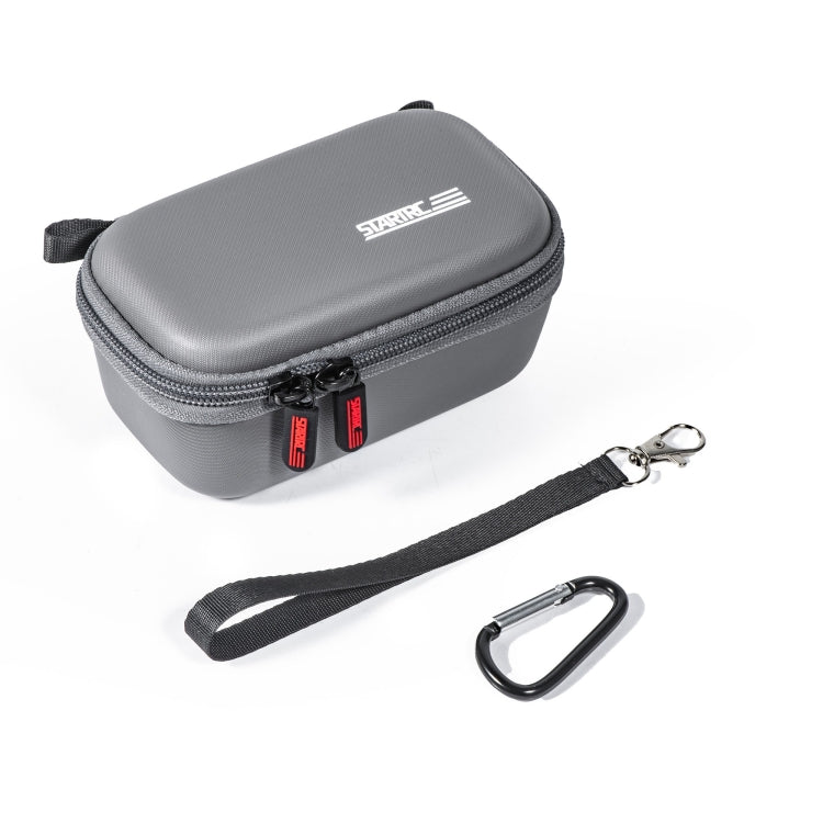 For Insta360 X5 / X4 STARTRC Camera Carry Case with Carabiner & Strap  - Grey