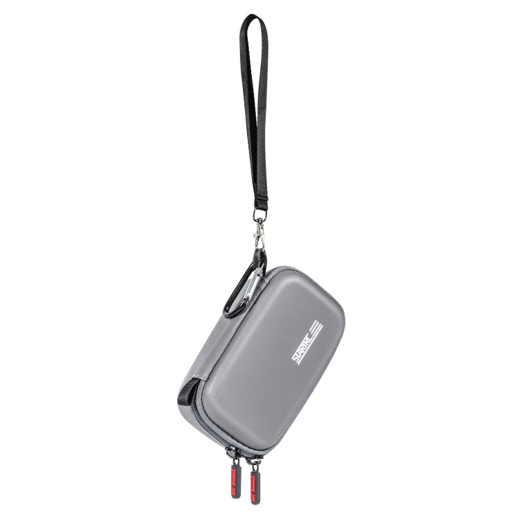 For Insta360 X5 / X4 STARTRC Camera Carry Case with Carabiner & Strap  - Grey