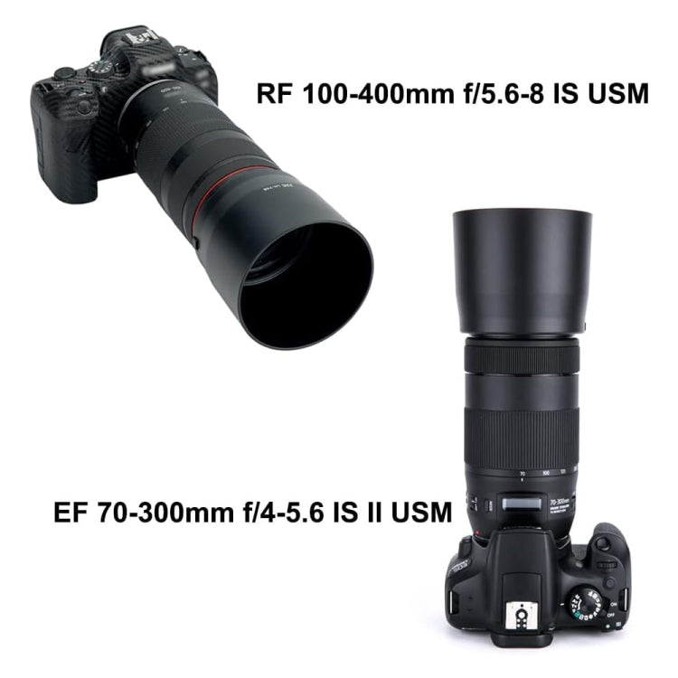 ET-74B Lens Hood Shade for Canon EF 70-300mm F4-5.6 IS II USM Lens