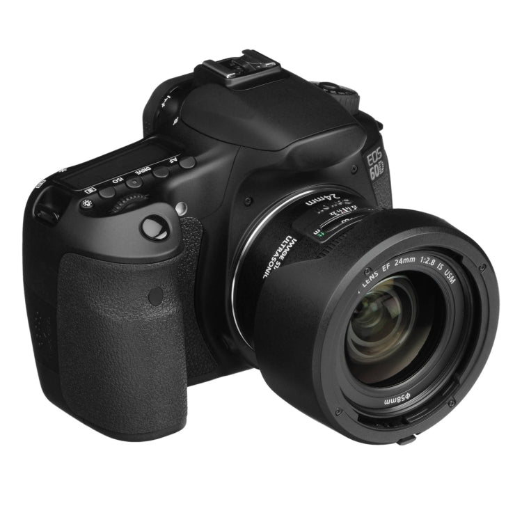 EW-65B Lens Hood Shade for Canon RF 24mm F1.8 MACRO IS STM, EF 28mm f/2.8 IS USM, EF 24mm f/2.8 IS USM Lens