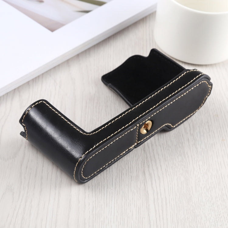 1/4 inch Thread PU Leather Camera Half Case Base for Leica TL (Typ 701)