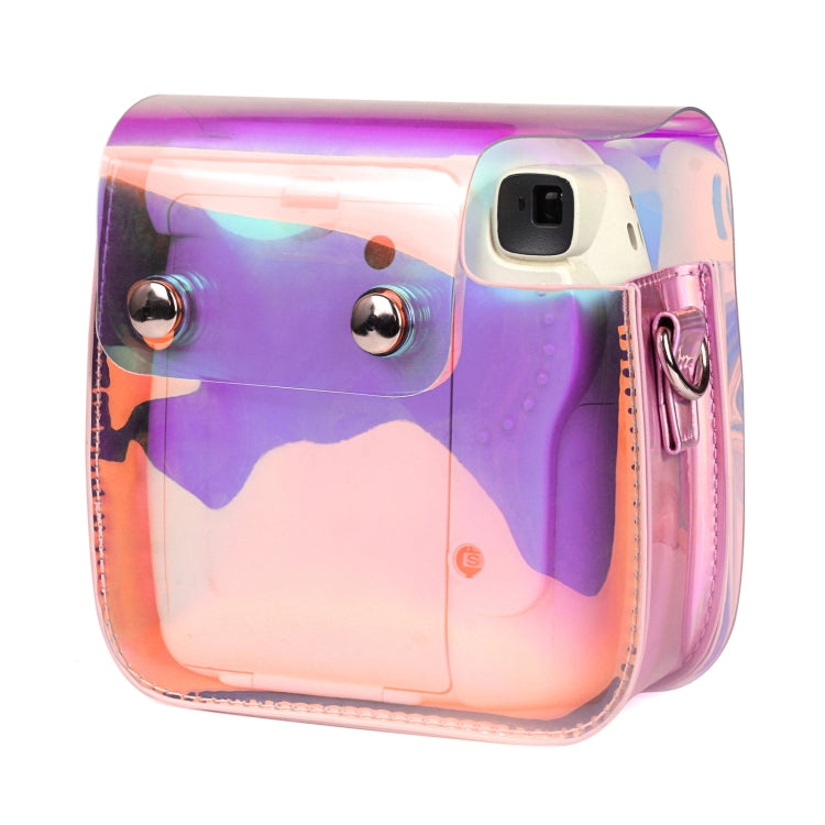 Transparent Symphony PVC Camera Bag with Shoulder Strap for Fujifilm Instax mini 11