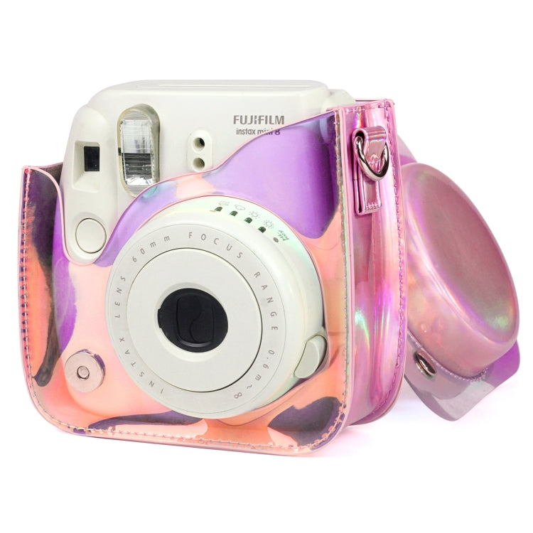 Transparent Symphony PVC Camera Bag with Shoulder Strap for Fujifilm Instax mini 11