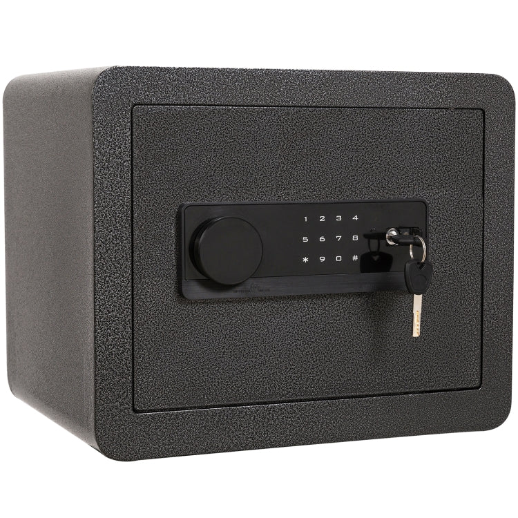 [US Warehouse] 0.95 Cubic Feet Home Office Double Safety Key Lock Digital Security Safe Box
