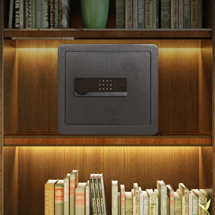 [US Warehouse] 1.28 Cubic Feet Home Office Double Safety Key Lock Digital Security Safe Box