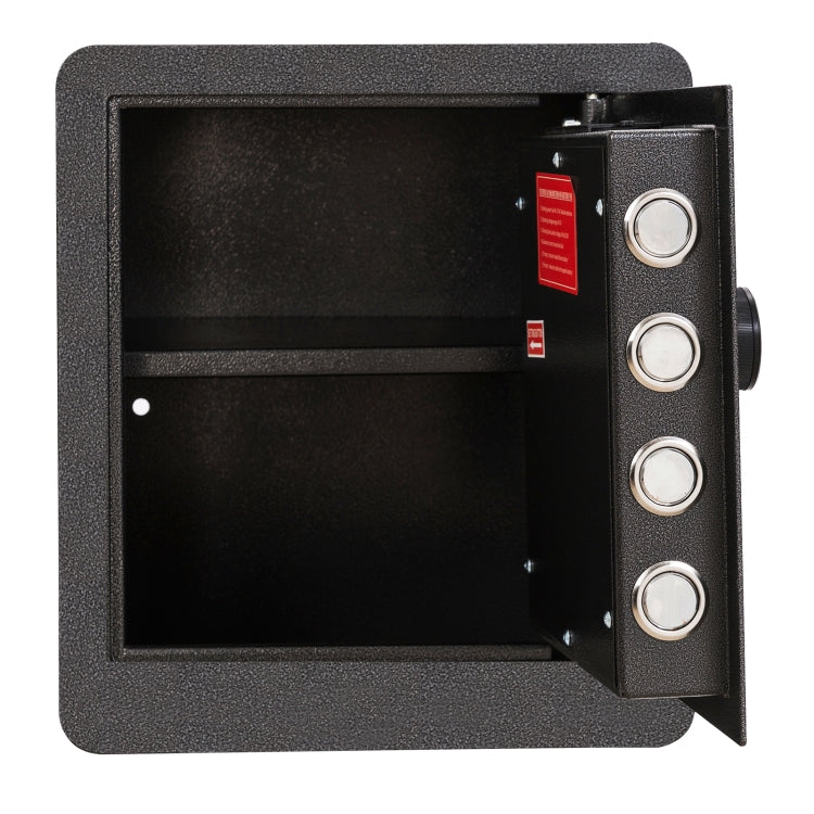 [US Warehouse] 1.5 Cubic Feet Home Office Double Safety Key Lock Digital Security Safe Box