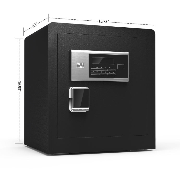 [US Warehouse] 1.7 Cubic Feet Security Digital Lock Safety Box with Instruction Light