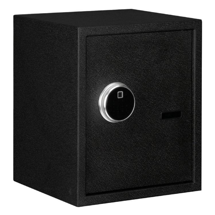 [US Warehouse] Home Use Electronic Password Steel Plate Safe Box with FS419 Fingerprint Unlock, Size: 13.8x13x16.5 inch