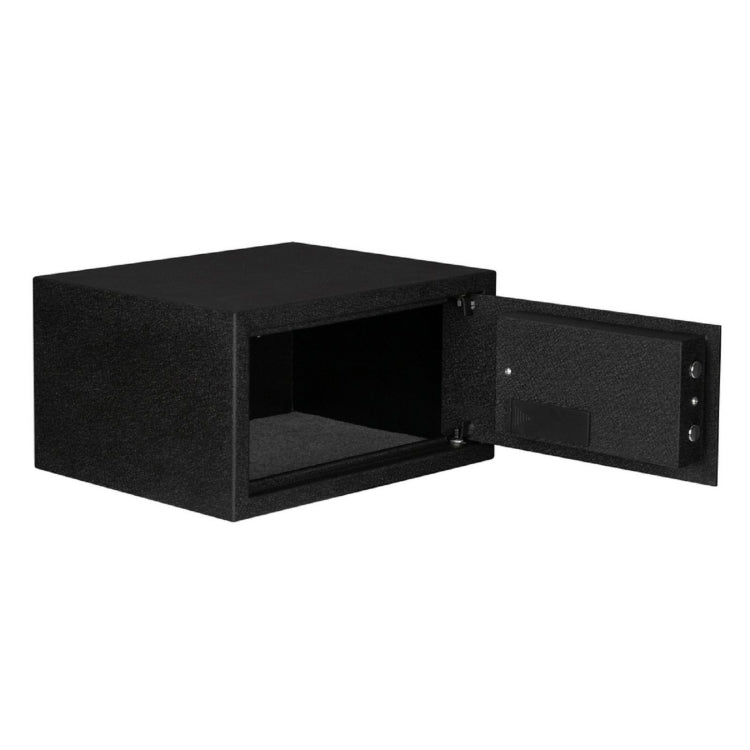 [US Warehouse] Home Use Electronic Password Steel Plate Safe Box with FS230 Fingerprint Unlock, Size: 16.93x14.57x9.06 inch