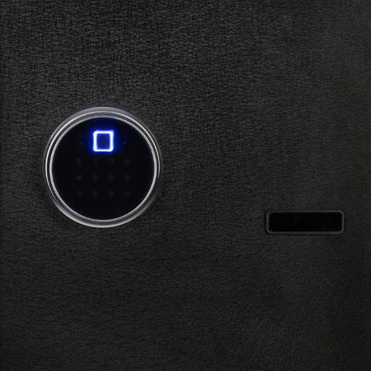[US Warehouse] Home Use Electronic Password Steel Plate Safe Box with FS230 Fingerprint Unlock, Size: 16.93x14.57x9.06 inch