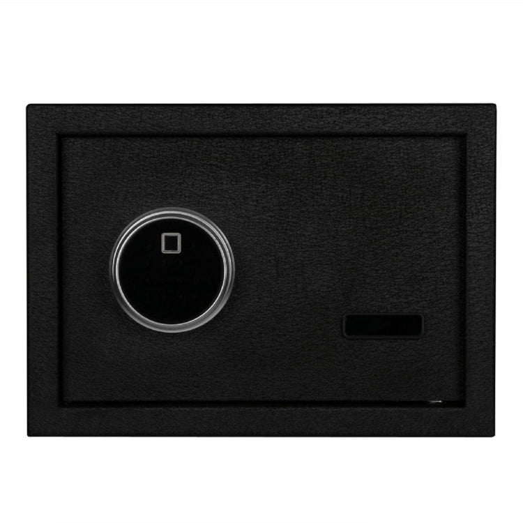 [US Warehouse] Home Use Electronic Password Steel Plate Safe Box with FS250 Fingerprint Unlock, Size: 13.8x9.8x9.8 inch