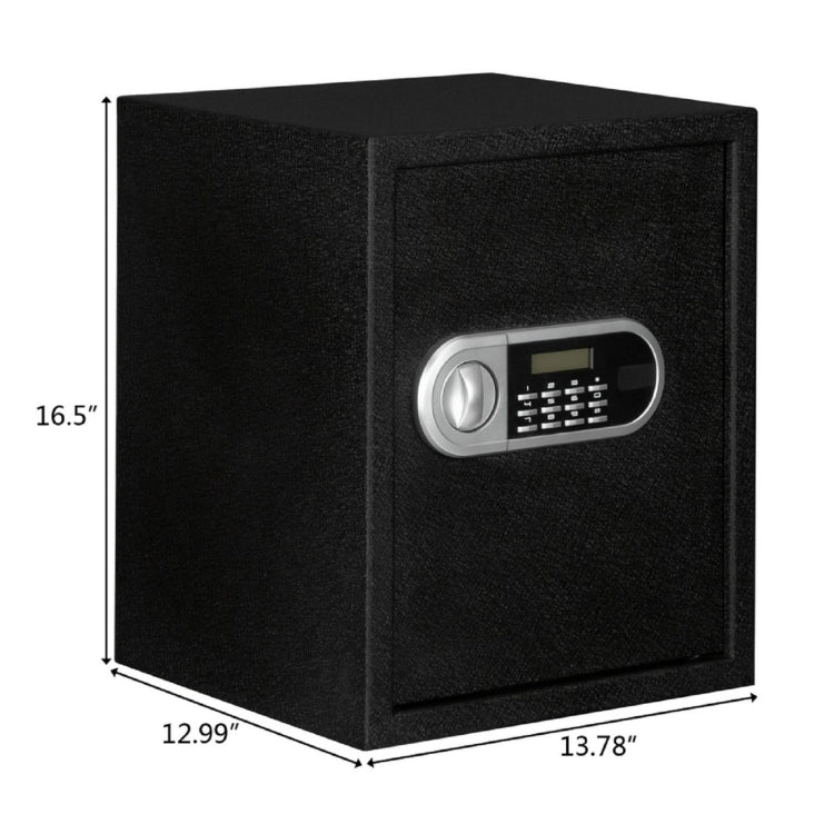 [US Warehouse] Home Use Electronic Password Steel Plate Safe Box, Size: 13.8x13x16.5 inch