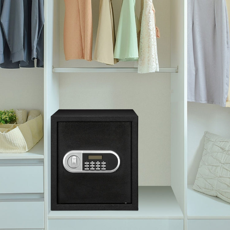 [US Warehouse] Home Use Electronic Password Steel Plate Safe Box, Size: 13x13x14.2 inch