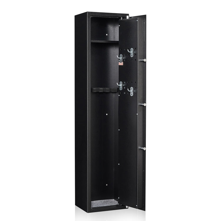 [US Warehouse] 55.12 inches Digital Gun Safe 4 Position Rifle Safe