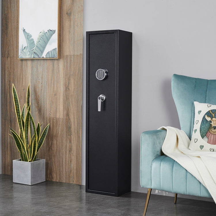 [US Warehouse] 55.12 inches Digital Gun Safe 4 Position Rifle Safe