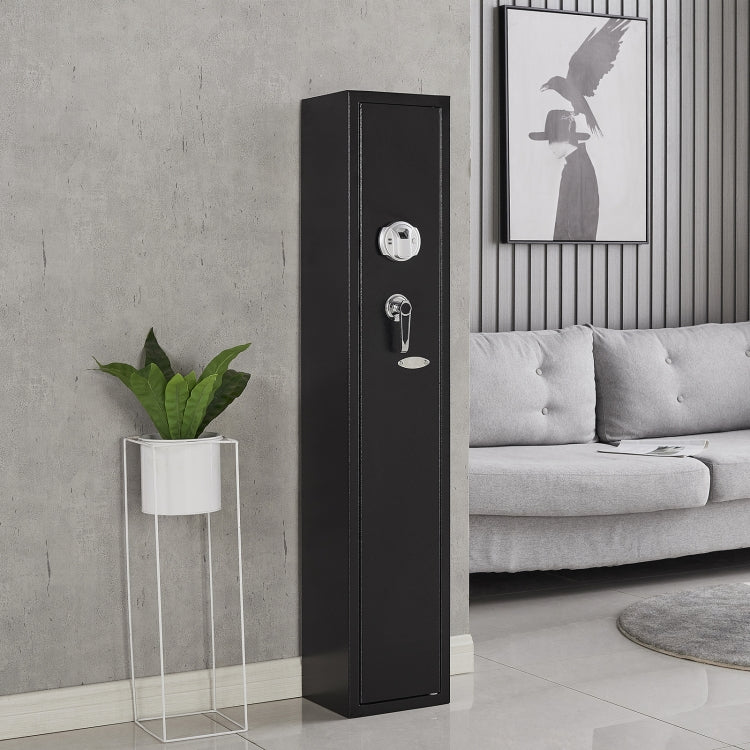 [US Warehouse] 52 inches Biometric 32 Memory Fingerprint Lock System Gun Safety Box