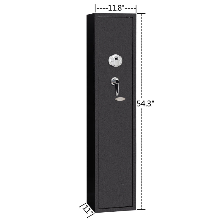 [US Warehouse] Fingerprint Home Large Rifle Safe Storage Cabinet