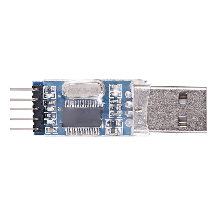 Genuine PL2303HX Chip 3.3V and 5V Dual Voltage Output USB to TTL Converter Module Board (Blue)
