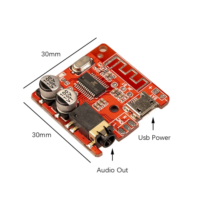 6925A DIY Bluetooth Audio Receiver Board Module MP3 Lossless Decoder Board Wireless Stereo Music Module