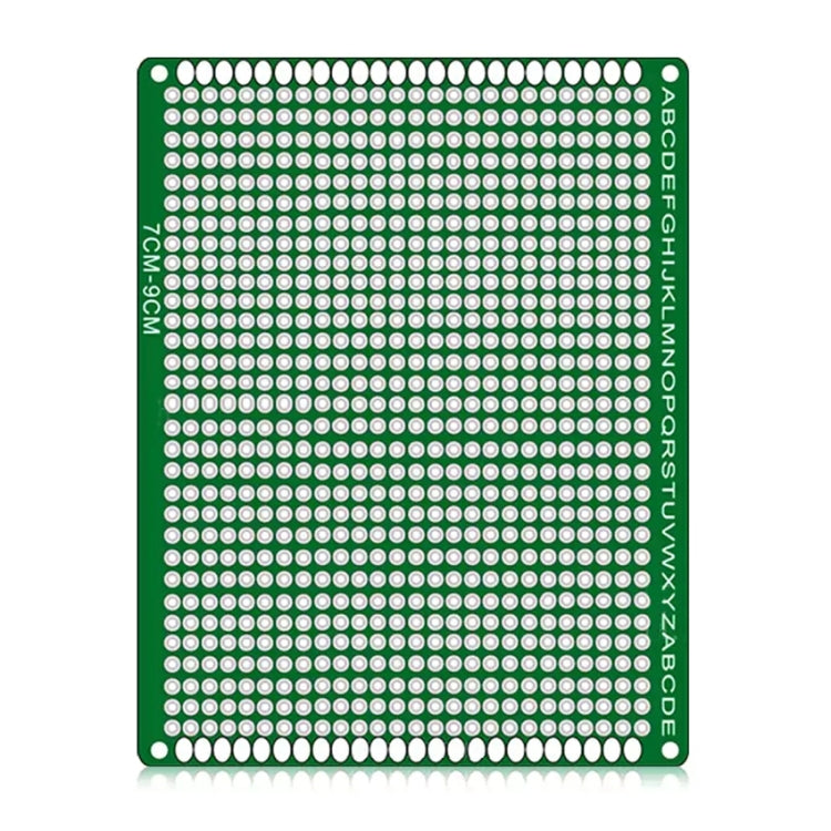 2 PCS LandaTianrui LDTR - WG032 / D3 Double-sided Glass Fibre Breadboard PCB Prototype Board, Size: 7 x 9cm