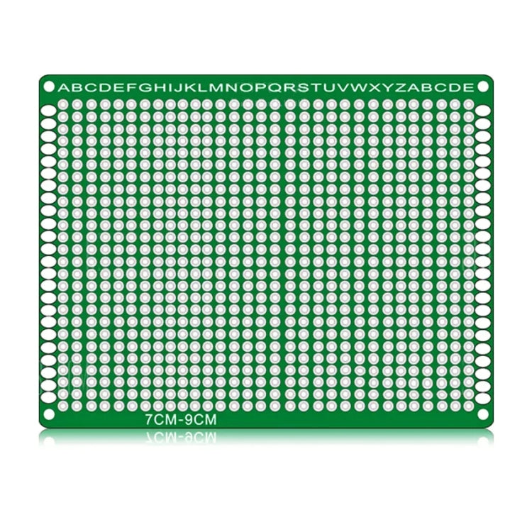 2 PCS LandaTianrui LDTR - WG032 / D3 Double-sided Glass Fibre Breadboard PCB Prototype Board, Size: 7 x 9cm