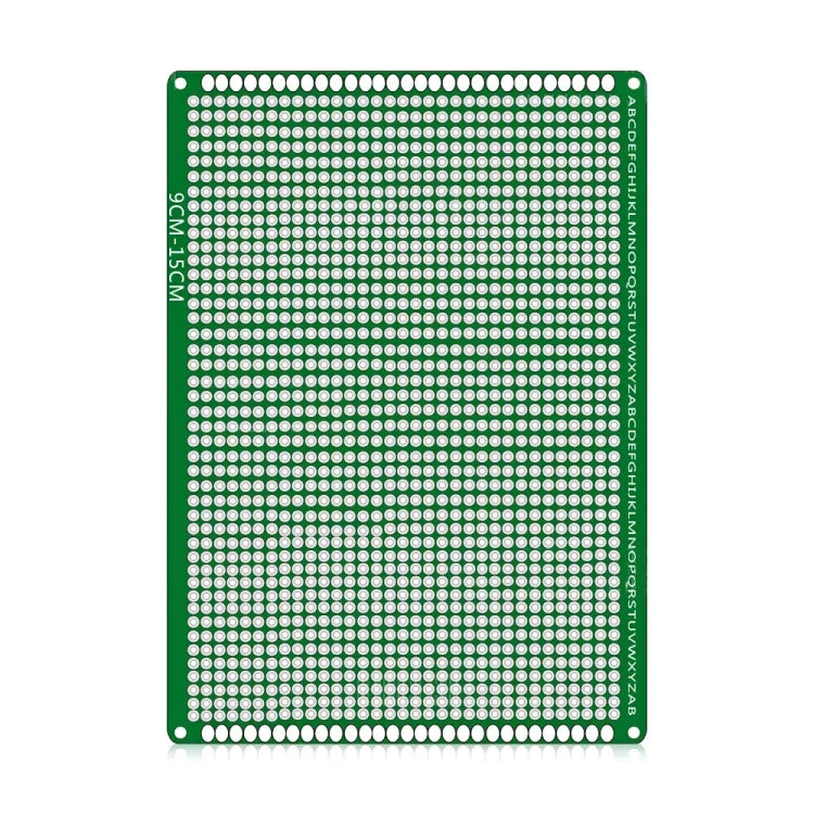 2 PCS LandaTianrui LDTR - WG032 / D4 Double-sided Glass Fibre Breadboard PCB Prototype Board, Size: 9 x 15cm