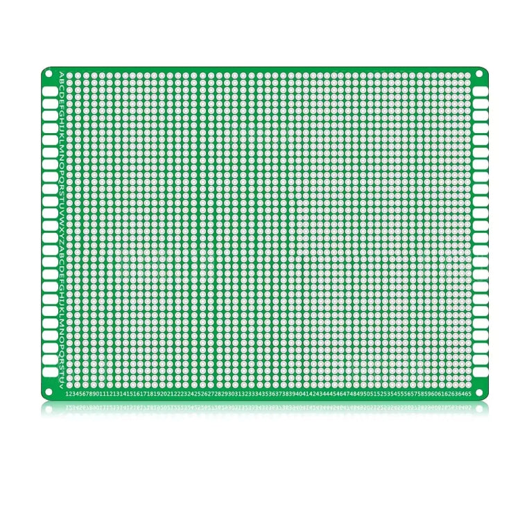 2 PCS LandaTianrui LDTR - WG032 / D5 Double-sided Glass Fiber Prototyping Breadboard PCB Board, Size: 12 x 18cm