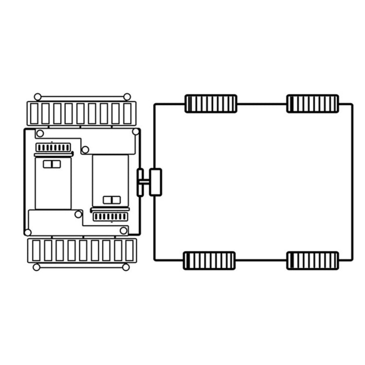 TS - 59 Arduino Tracked Robot Set with Motor & Cooling Fan