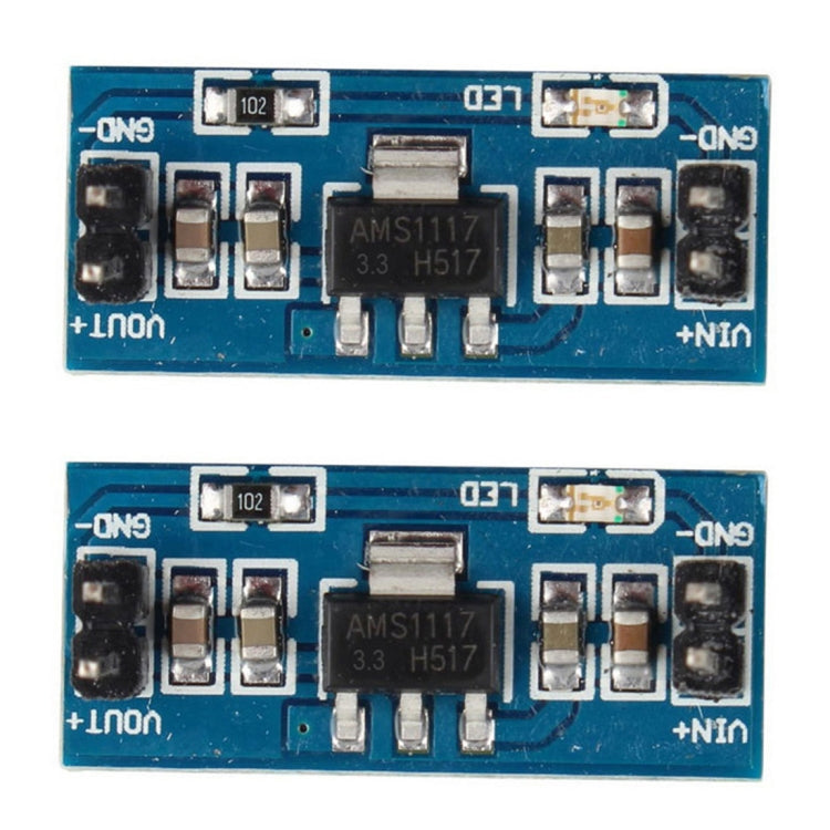 2 PCS 3.3V AMS1117 Power Supply Module DIY for Arduino