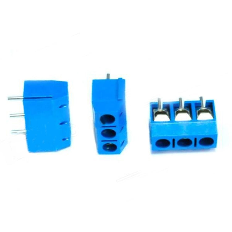 10 PCS 3 Pin 5.0mm Terminal Blocks Connector for DIY