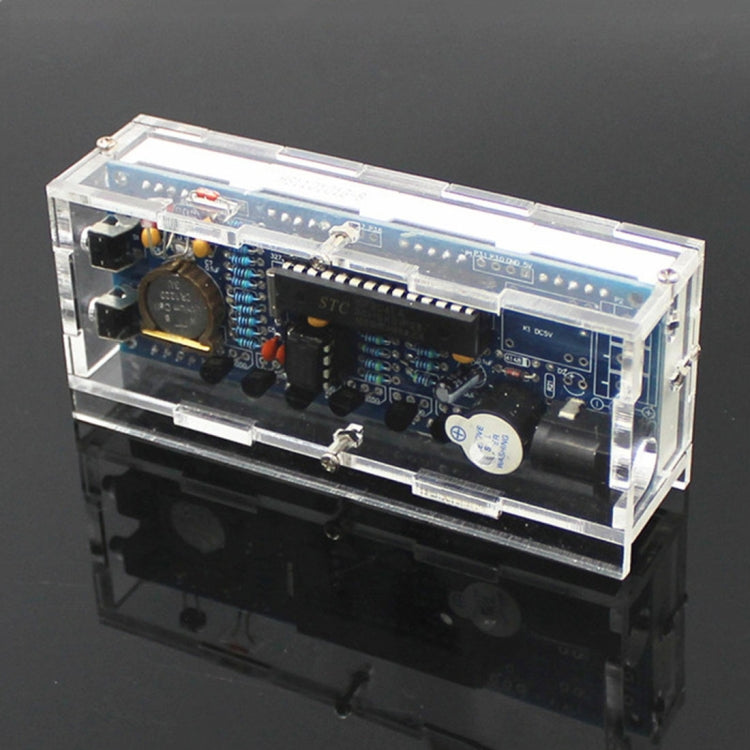 SZ-0001 Microcontroller LED Digital Clock DIY Kit Set - Colormix
