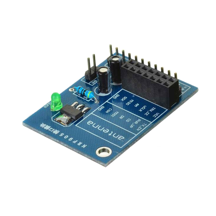 14 Pin NRF905 Wireless Module with AMS1117 3.3V Stable Chip Socket Adapter Plate Board Converter DIY for Arduino - Blue