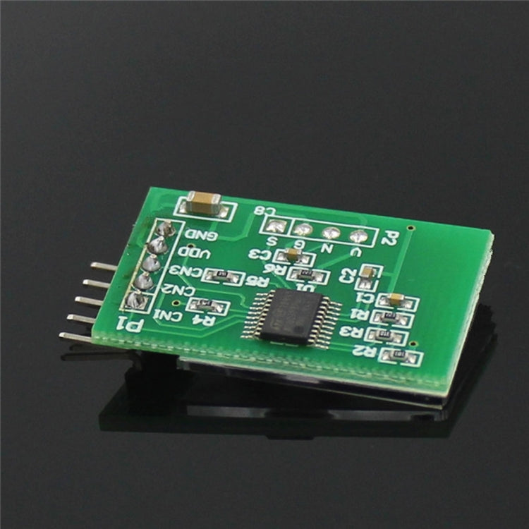 LDTR - A0007 Touch Key Self-locking Switch Module  DC 3.3 - 5V LED Capacitive with Blue / Yellow Backlight for Arduino  -  White and Green