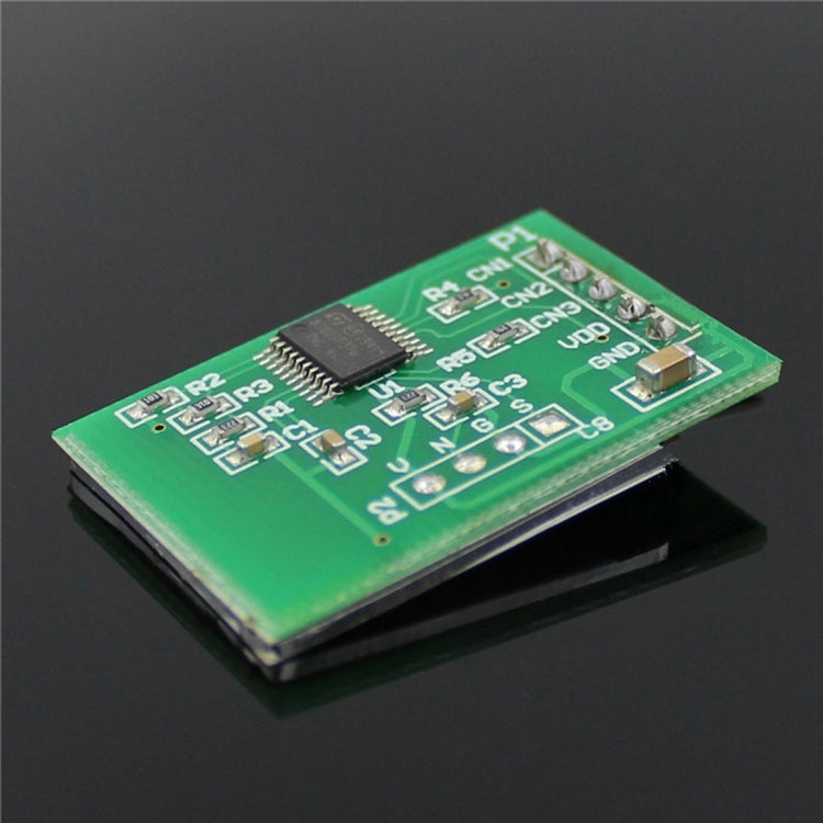 LDTR - A0007 Touch Key Self-locking Switch Module  DC 3.3 - 5V LED Capacitive with Blue / Yellow Backlight for Arduino  -  White and Green