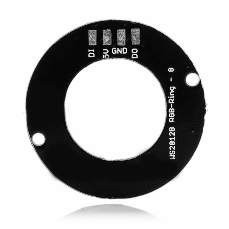 LDTR - Y0008 WS2812B 5050 RGB LED Smart RGB Ring 32mm 8 Bit for Arduino -  Black