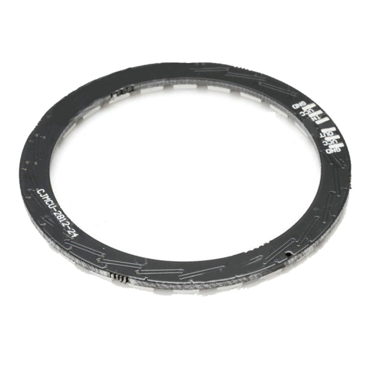 LDTR - Y00024 WS2812B 5050 LED Smart RGB Ring 66mm 24 Bit for Arduino -  Black