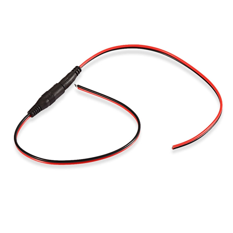 LDTR - PJ0007 DC 12V Power Connector for Video 5.5 x 2.1mm Female + Male - Black