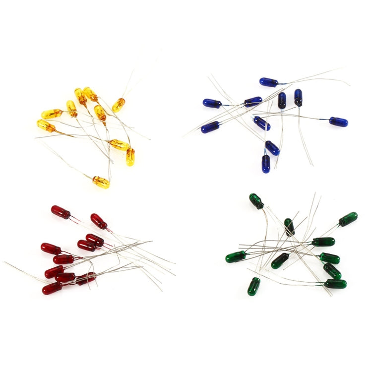 40 PCS LDTR - PJ0005 Mini Tungsten Filament Light Set for Arduino - Colormix