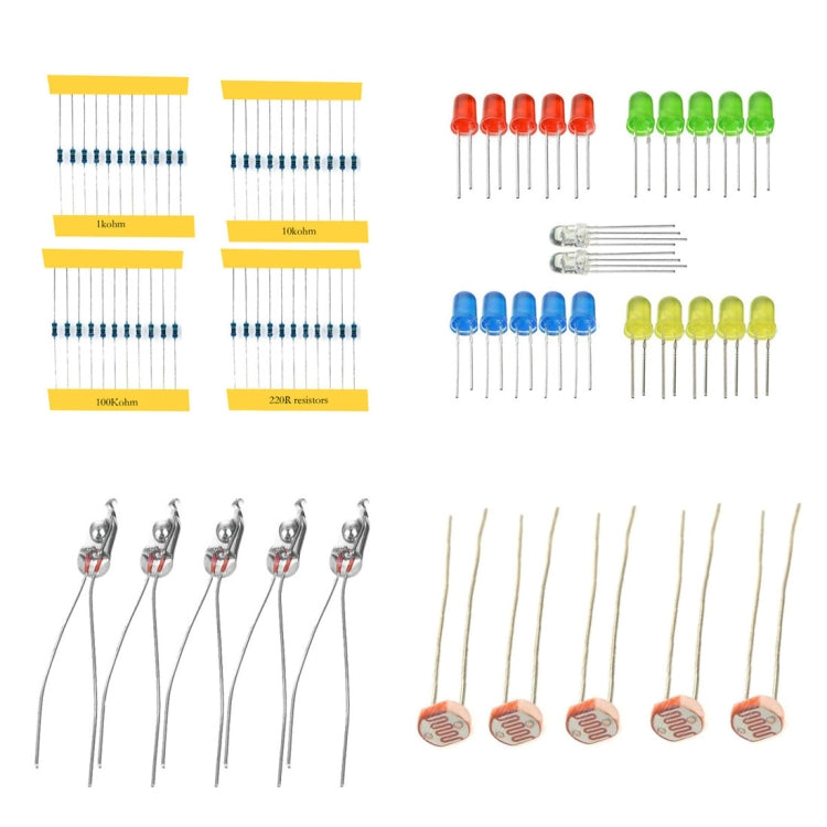 TB - 0006 Sensor Module Set for DIY Project (TB - 0006 Transducer + Resistor + LED + Switch + Nixie Tube)
