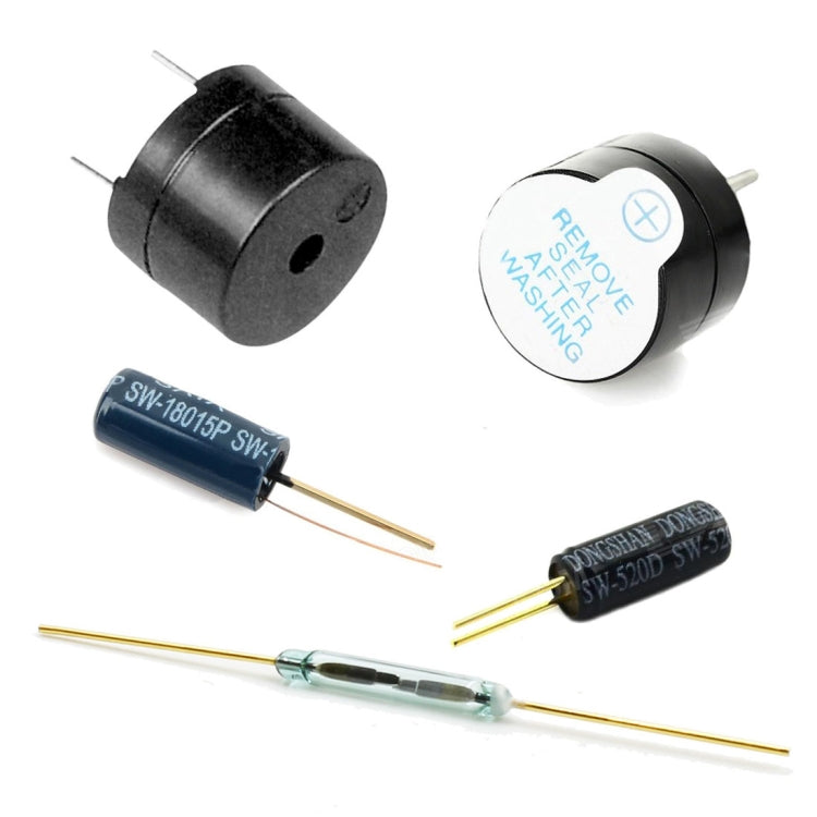 TB - 0006 Sensor Module Set for DIY Project (TB - 0006 Transducer + Resistor + LED + Switch + Nixie Tube)