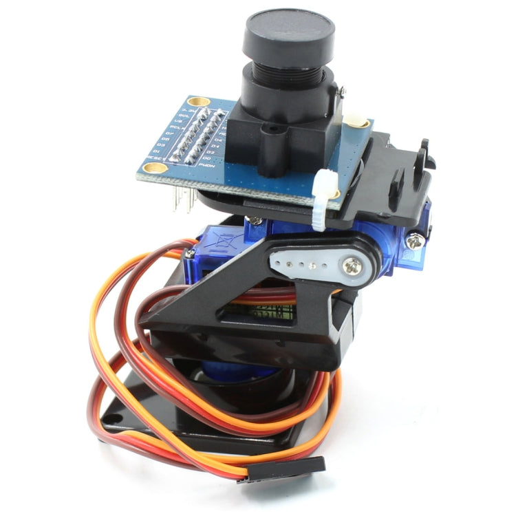 YT - 0002 2-axis FPV Camera Cradle Head with OV7670 Camera for Robot / R / C Car