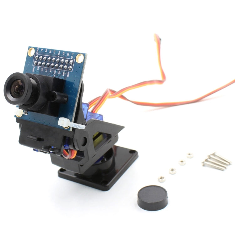 YT - 0002 2-axis FPV Camera Cradle Head with OV7670 Camera for Robot / R / C Car