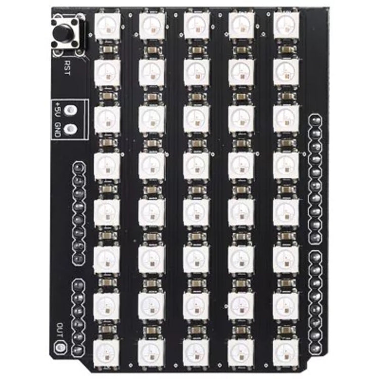 LDTR - ZK0001 Full Color Rainbow RGB Expansion Module for Arduino UNO / Serial 5050 Development Board
