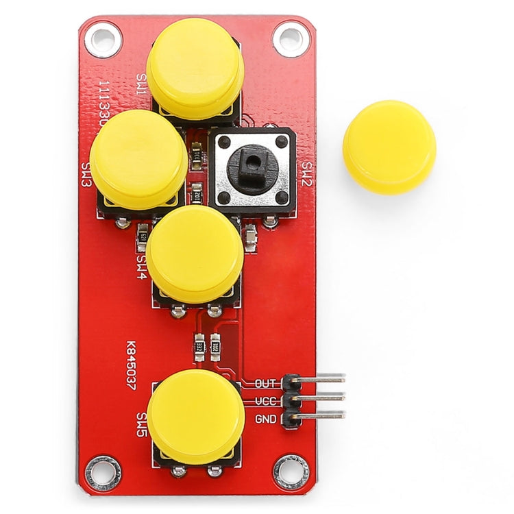LDTR - WG0076 AD Keyboard Module with Simulate Five Electronic Components for Arduino