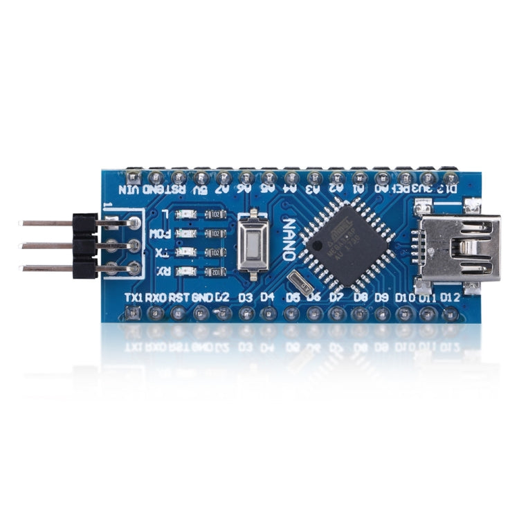 LandaTianrui LDTR-RM00 Mini USB Nano 3.0 Atmega328P Development Board Parts for Arduino(Blue)
